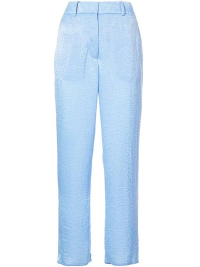 Shop Sies Marjan Classic Straight-fit Trousers - Blue