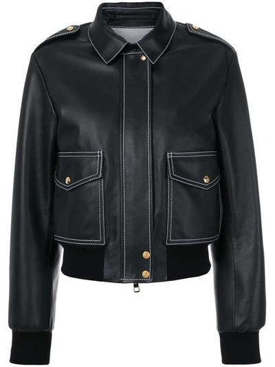 Shop Loewe Boxy Zip Jacket - Black