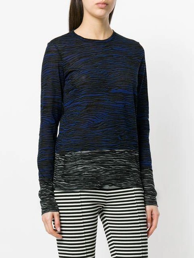 Shop Proenza Schouler Crew Neck Top - Blue