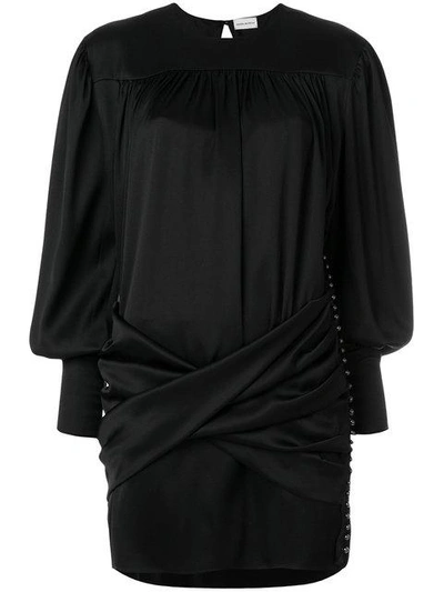 Shop Magda Butrym Zadar Dress In Black