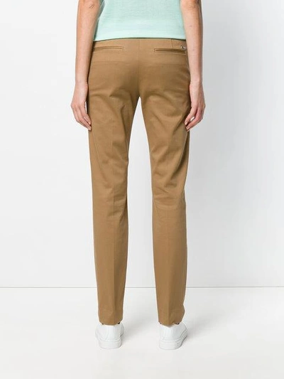 Shop Dsquared2 Tapered Trousers - Brown