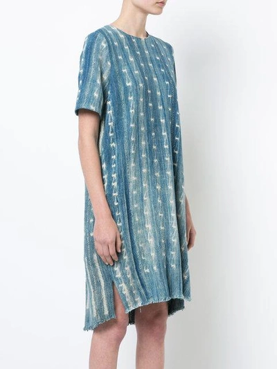 Shop Adam Lippes Chambray Denim Dress