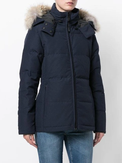 Shop Canada Goose Carson Parka Coat - Blue