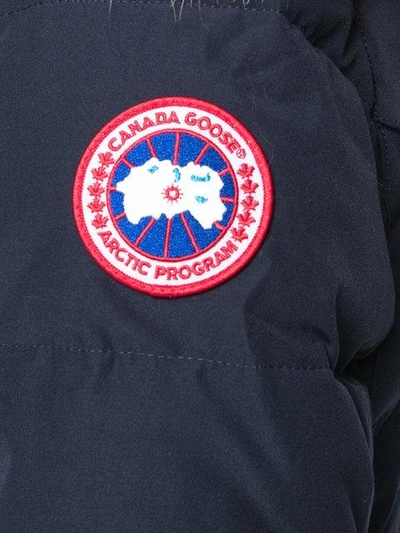 Shop Canada Goose Carson Parka Coat - Blue