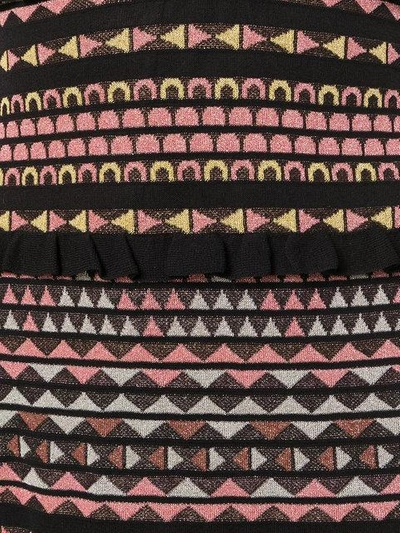 Shop M Missoni Striped Maxi Dress In Multicolour
