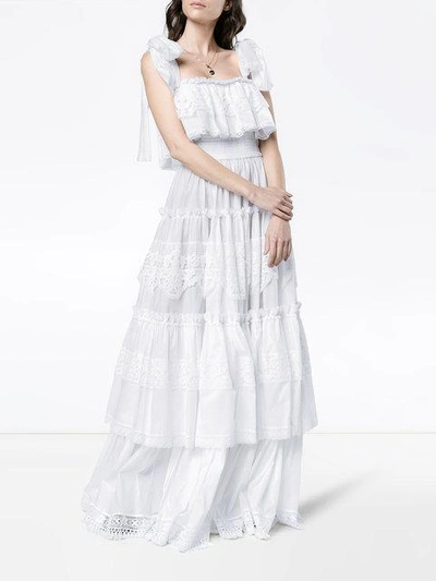 Shop Dolce & Gabbana Lace In White
