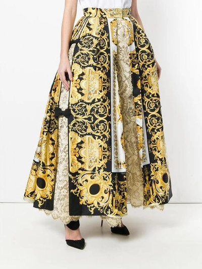 baroque蕾丝半身裙