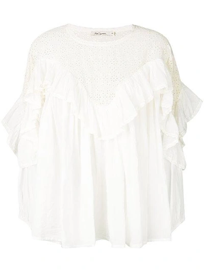 Ohara broderie anglaise blouse