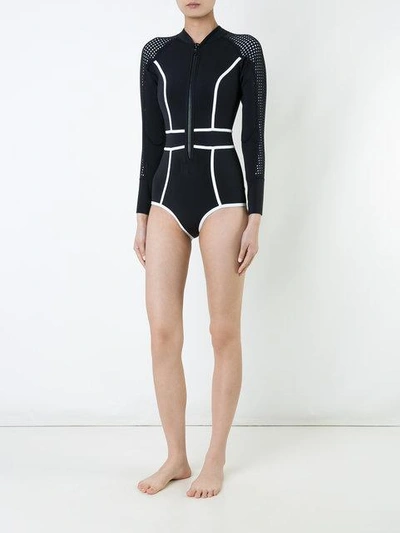 Shop Duskii Waimea Bay Bikini Suit In Black