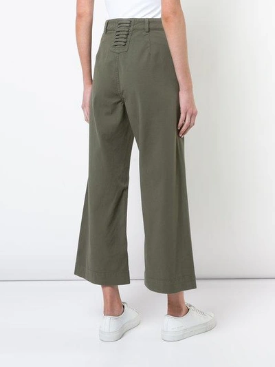 Shop A.l.c Cropped Flared Trousers