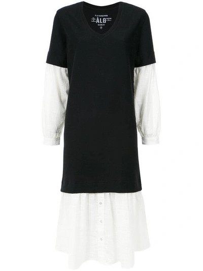 Shop À La Garçonne T-shirt Layer Dress - Black