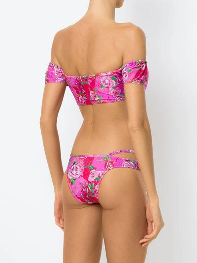 Amir Slama Off The Shoulder Bikini Set