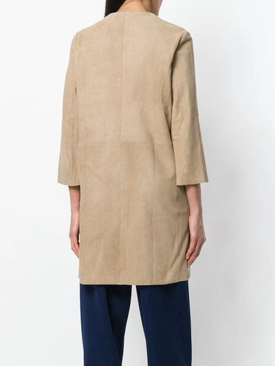 Shop Drome Cropped Sleeves Coat