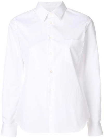 Shop Comme Des Garçons Comme Des Garçons Classic Tailored Shirt - White