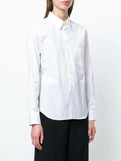 Shop Comme Des Garçons Comme Des Garçons Classic Tailored Shirt - White