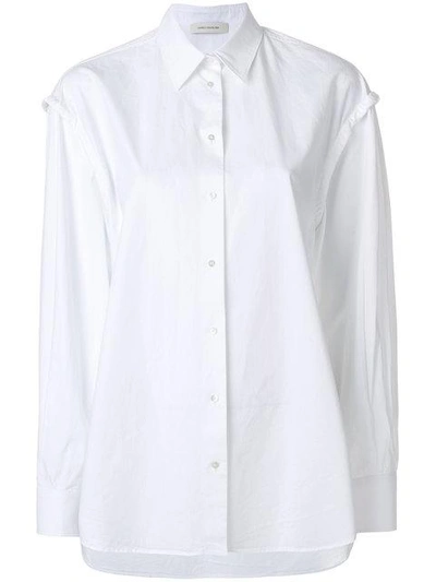 Shop Cedric Charlier Button Up Shirt In White