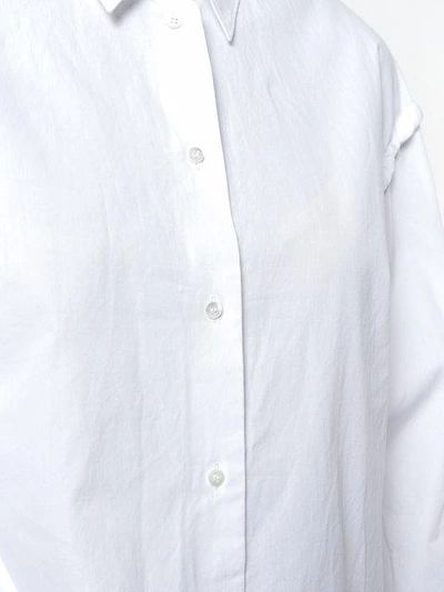 Shop Cedric Charlier Button Up Shirt In White