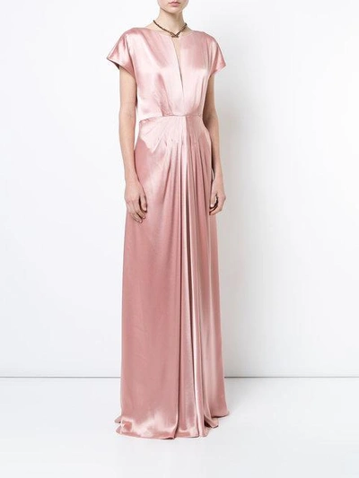 Shop Zac Zac Posen Perry Gown In Pink