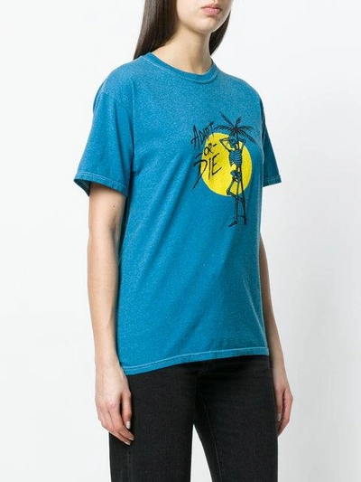 Shop Adaptation Logo Print T-shirt - Blue
