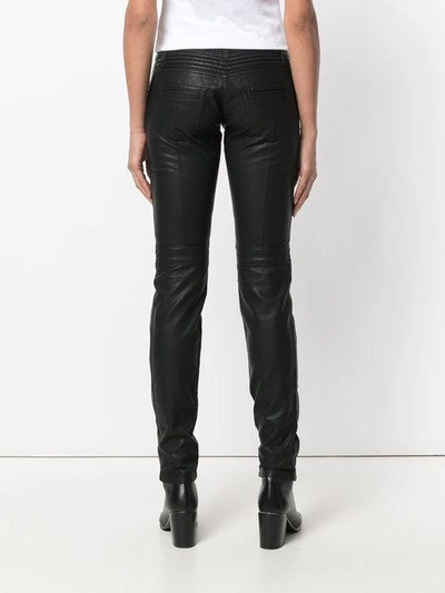 Shop Philipp Plein Biker Trousers