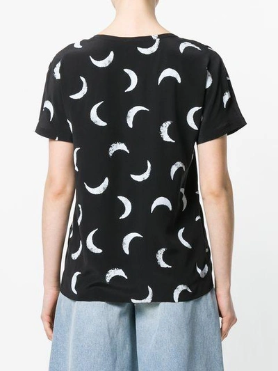 printed moon T-shirt