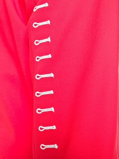 Shop Ssheena Fitted V-neck Blazer In Red