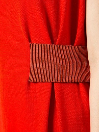 Shop Proenza Schouler Sleeveless Midi Dress In Red
