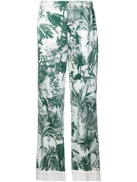F.r.s For Restless Sleepers Pantaloni Pigiama Etere In Green | ModeSens