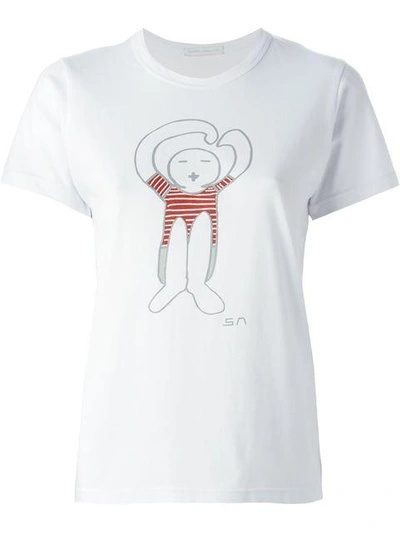 Shop Société Anonyme Logo Print T-shirt - White