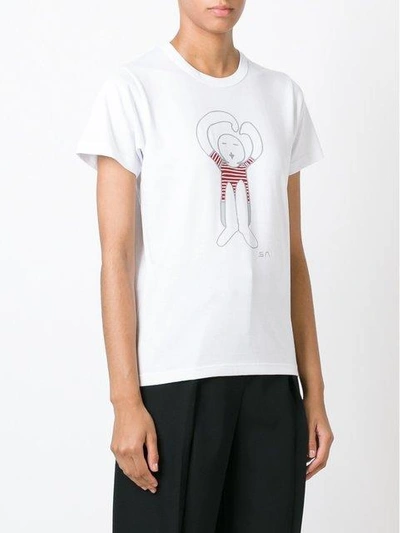 Shop Société Anonyme Logo Print T-shirt - White
