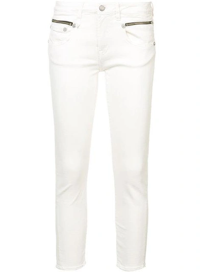 Shop R13 Skinny Jeans - White