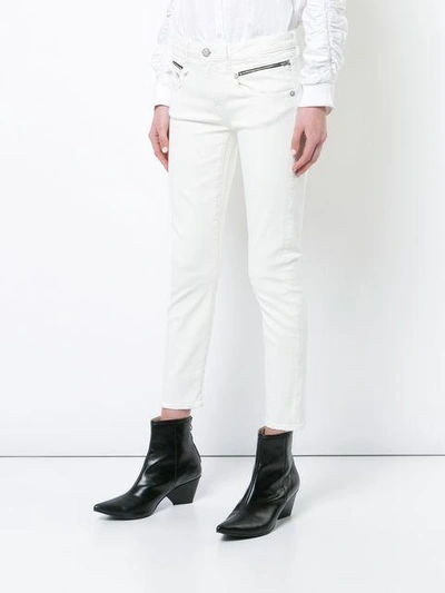 Shop R13 Skinny Jeans - White