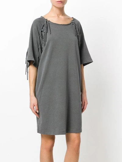 Shop Diesel D-ace Dress - Grey