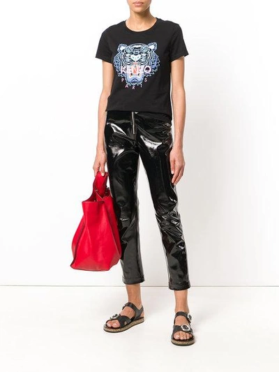 Kenzo Classic Tiger Graphic Tee In Black