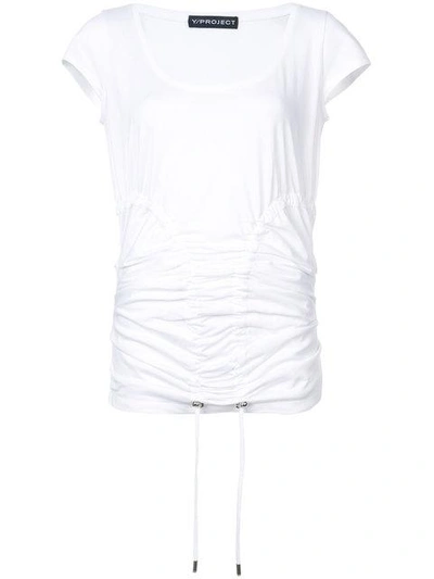 Shop Y/project Stretch Hug T In White