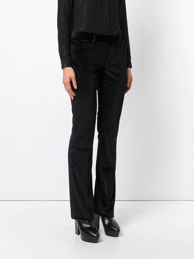 Shop Barbara Bui Flared Trousers - Black