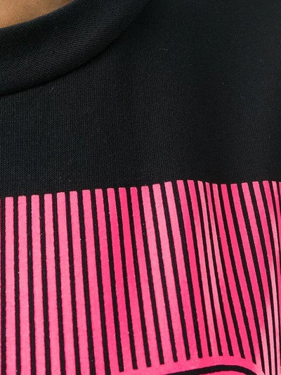 Shop Fendi Logo Colour-block Sweater - Black