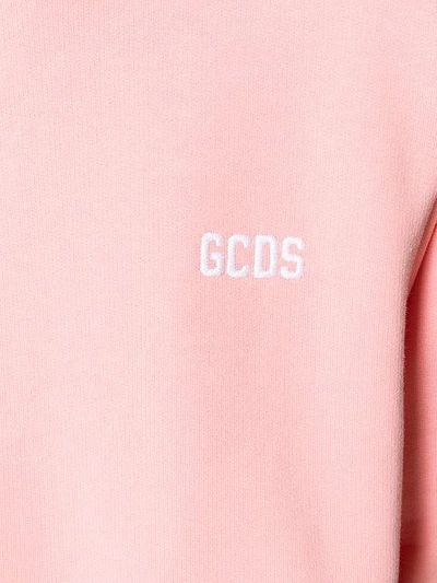 Shop Gcds Cropped Logo Hoodie