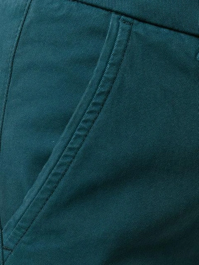 Shop Via Masini 80 Skinny Chino Trousers In Blue