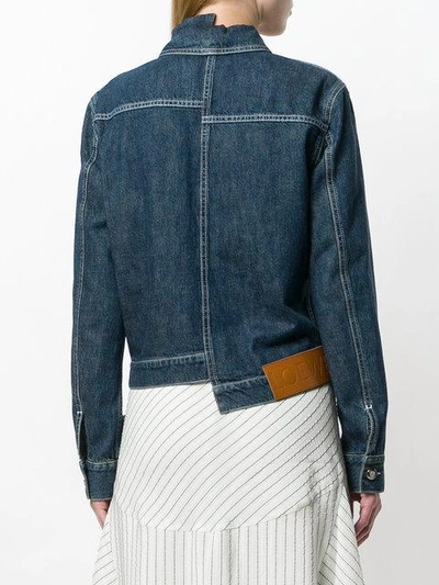 Shop Loewe Rope Denim Jacket