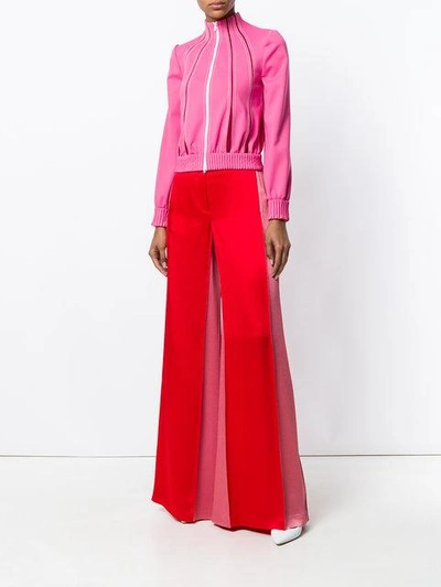 colour block palazzo pants