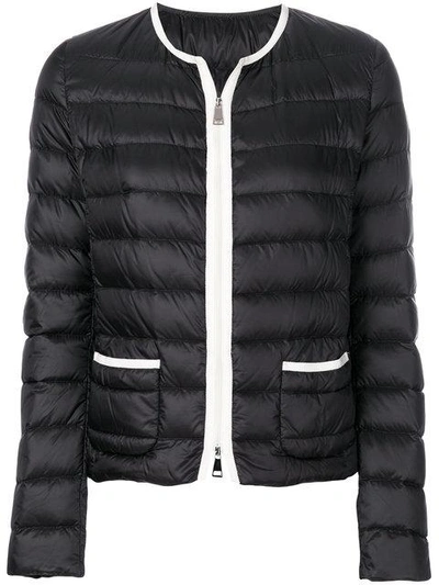 Shop Moncler Cristal Padded Jacket - Black