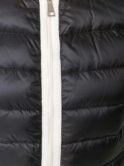 Shop Moncler Cristal Padded Jacket - Black