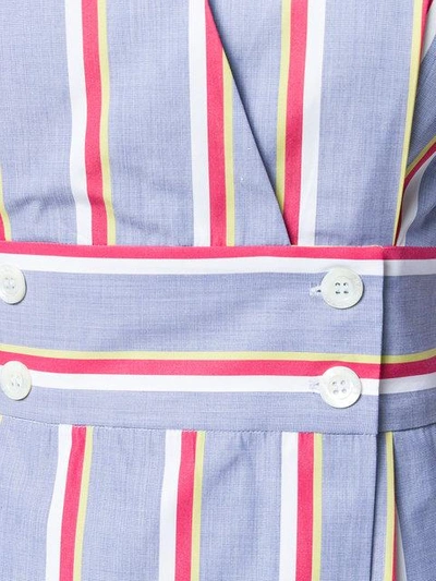 Shop Maison Kitsuné Striped V