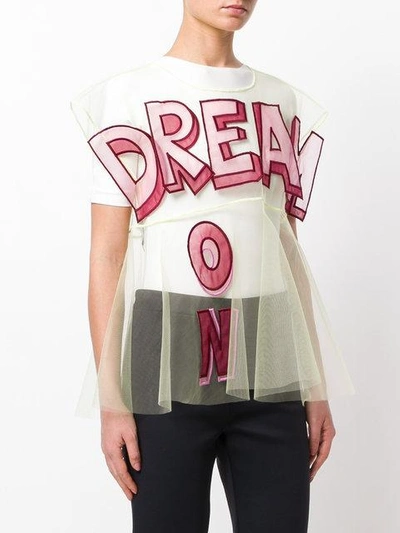 Shop Viktor & Rolf Dream On Top In Yellow