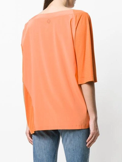 Shop A.f.vandevorst Oversized Colour Block T In Yellow