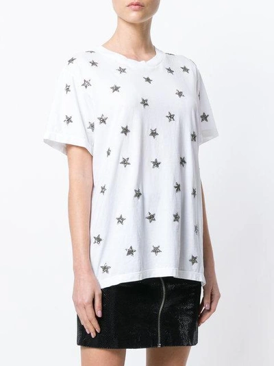 star embellished T-shirt