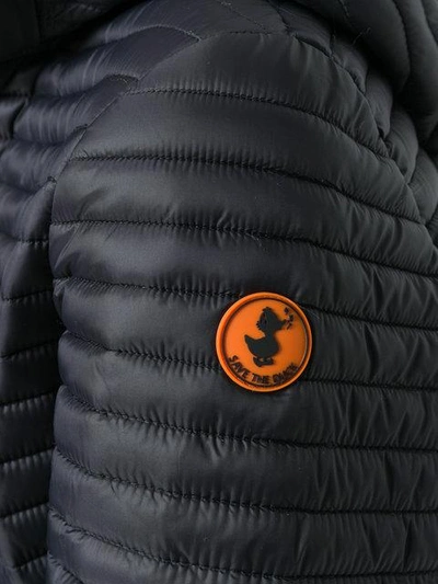 Shop Save The Duck Zipped Padded Jacket