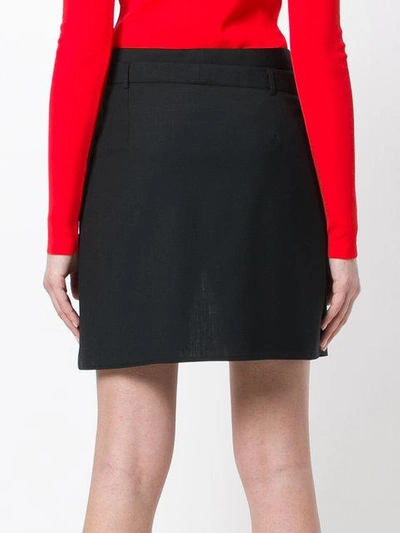 Shop Alyx 1017  9sm Side Zip A-line Skirt - Black
