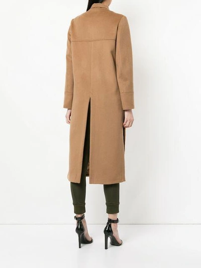 Shop Manning Cartell Cloud Scapes Coat In Brown